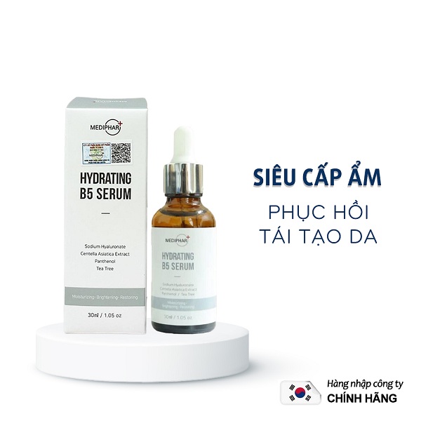 Hydrating B5 Serum Mediphar Cấp Ẩm Và Phục…