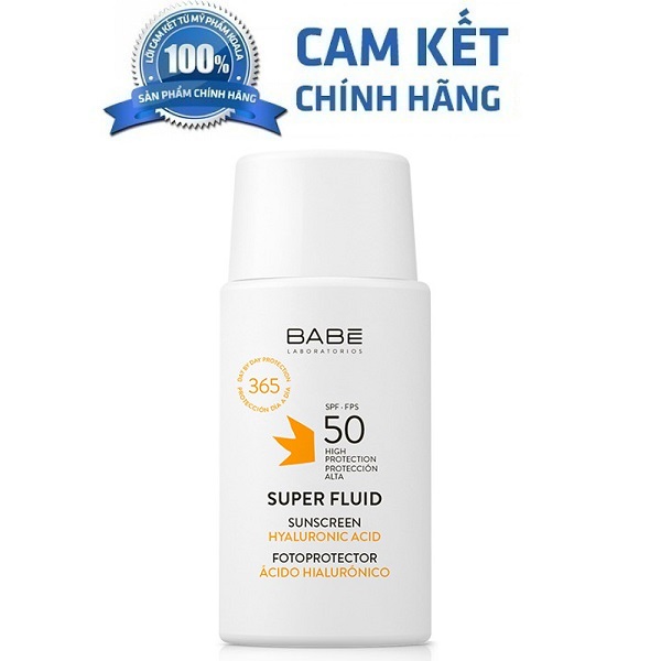 Kem Chống Nắng Babe Super Fluid SPF 50