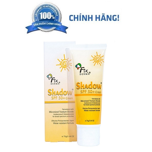 Kem chống nắng Fixderma Shadow SPF 50+ Cream…